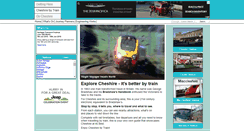 Desktop Screenshot of cheshirebytrain.co.uk